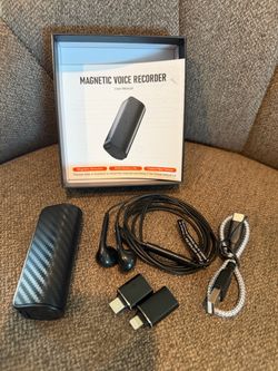 New 16G (9600Hours) Magnetic Voice Activated Recorder