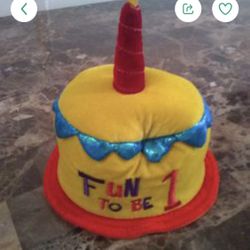 Fun To Be 1 Birthday Hat