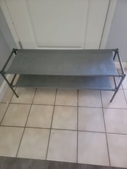 Storage shoe rack