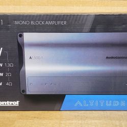 AudioControl Altitude Series Power Amplifier Mono Subwoofer System 3000 Watts A1500.1 🚨 Payment Options Available 🚨 No Credit Needed 🚨