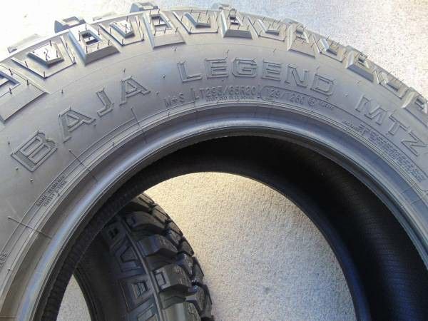 4 New LT 295 65 20 Mickey Thompson Baja Legend MTZ Tires *10PLY*2022*