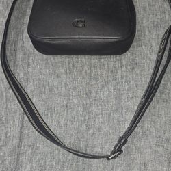 COACH Hobo Crossbody Signature Canvas Interior Black CJ842 