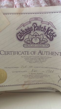Cabbage patch kid