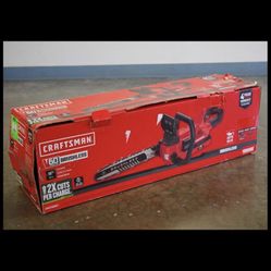 Craftsman clcs6016s 60v sale max cordless chainsaw