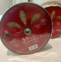 Wired Christmas Ribbons