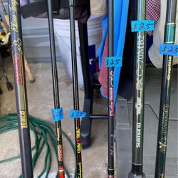 Single Baitcasting Fishing Rods
