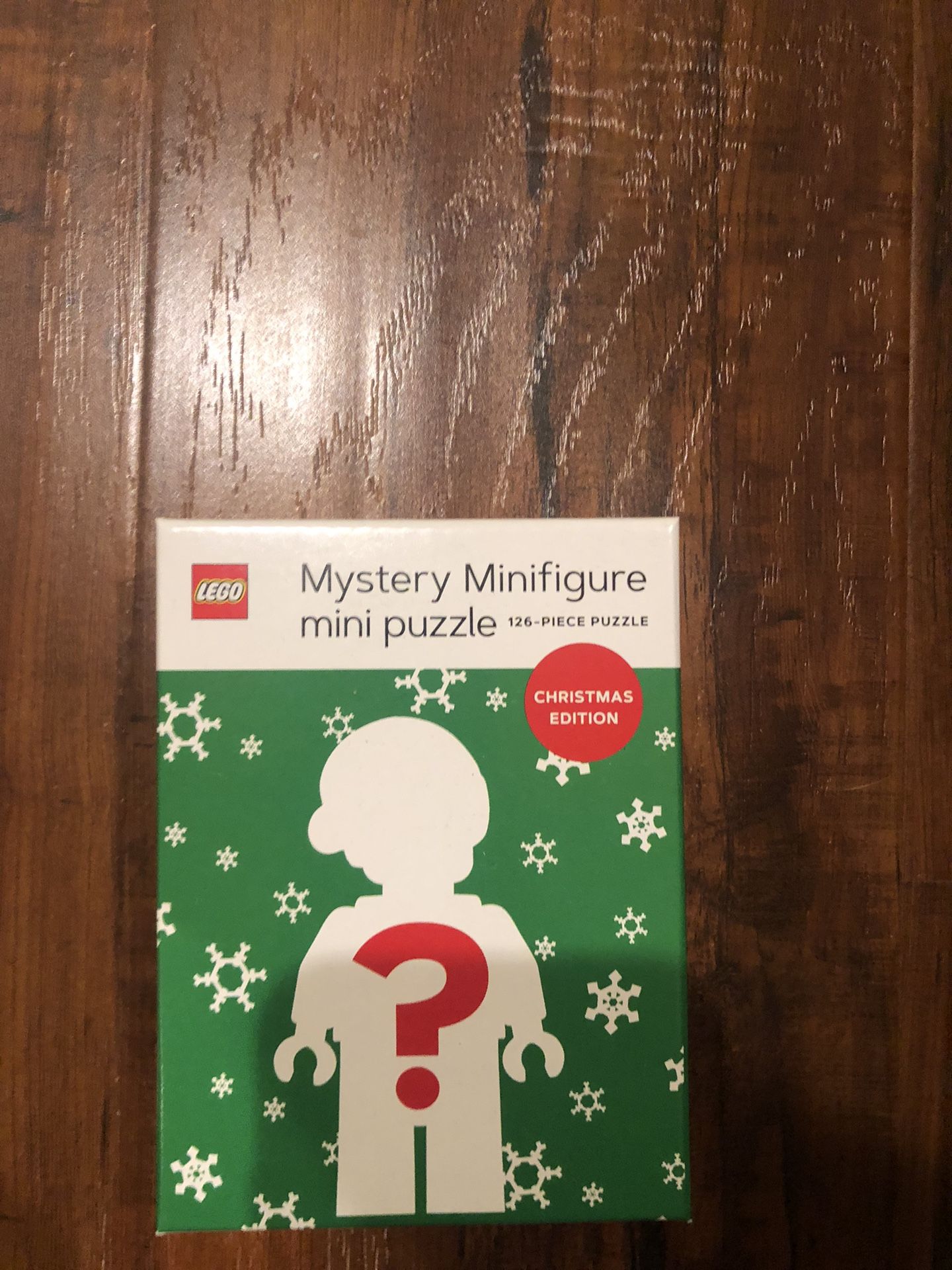 Lego Christmas Minifigure Puzzle New