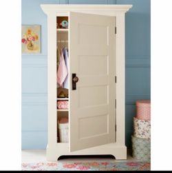 Land of Nod White Armoire