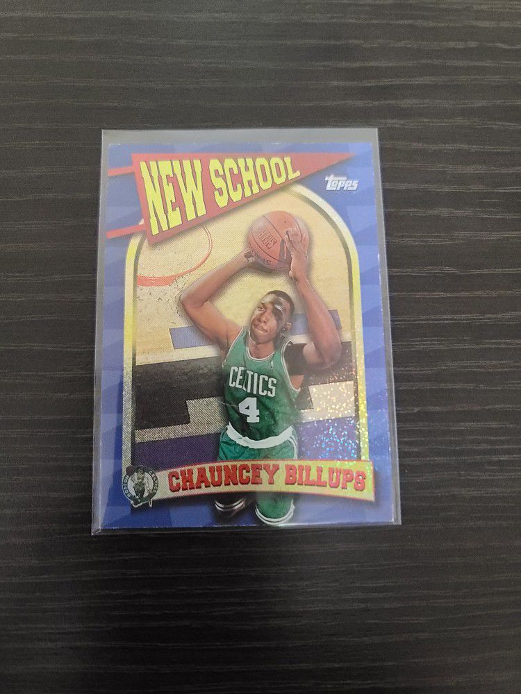 Chauncey Billups Rookie Celtics NBA basketball card 