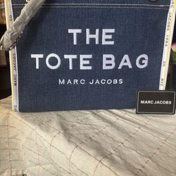 Marc Jacobs Denim Tote Bag 