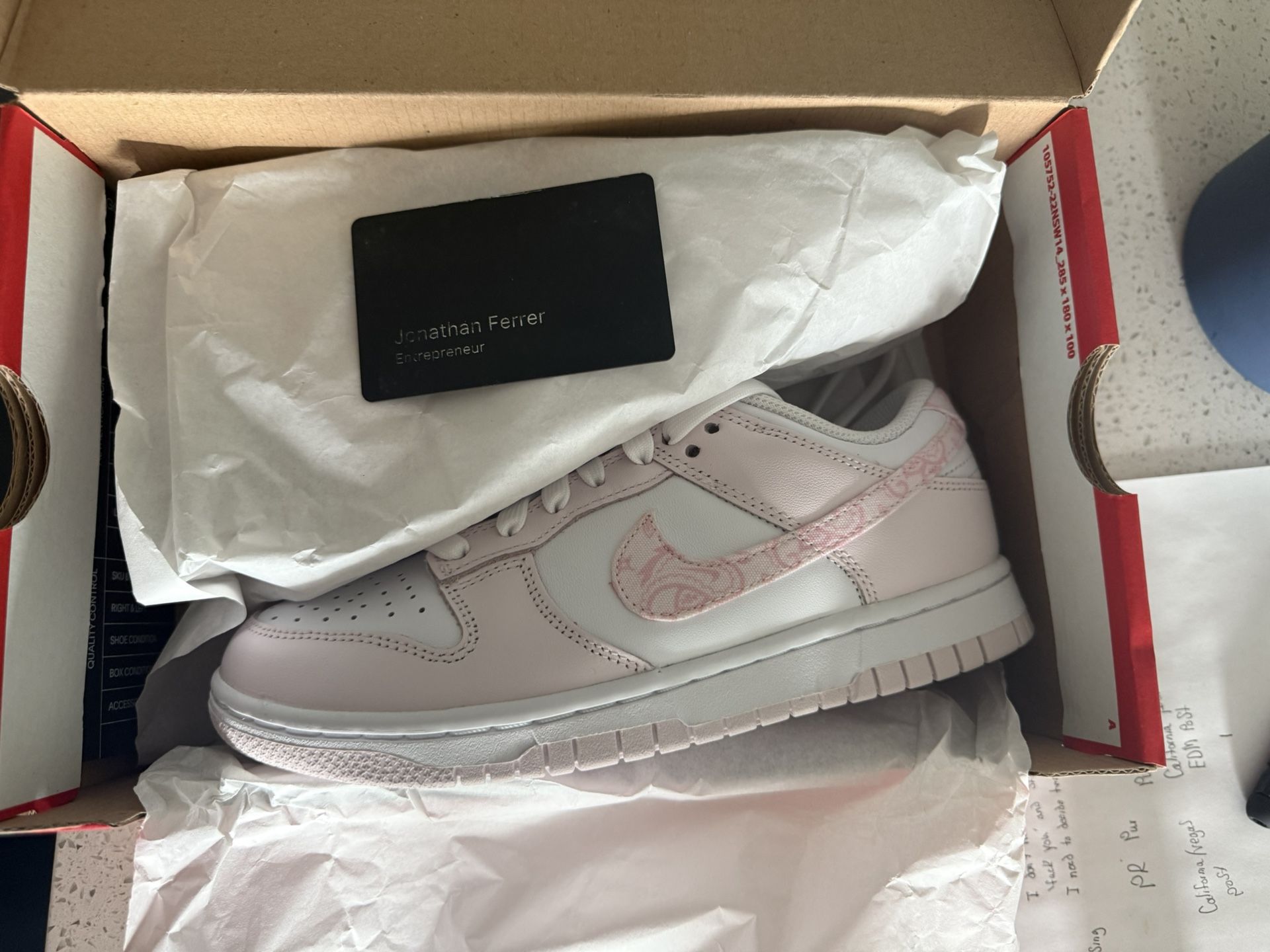 Nike Dunk Low Pink Paisley