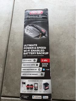 Genie Signature Series 2 HPc Premium Screw Drive Smart Garage Door Opener with Battery Backup, Alexa/Google Assistant Ready