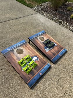 Seahawks Cornhole Set