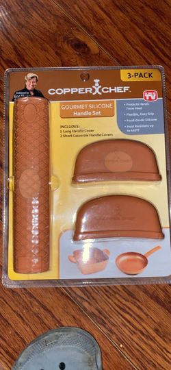 Copper Chef Gourmet Silicone Handle Set 3-Pack