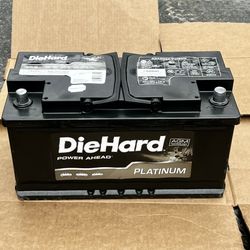 NEW Diehard H8-AGM Platinum Battery