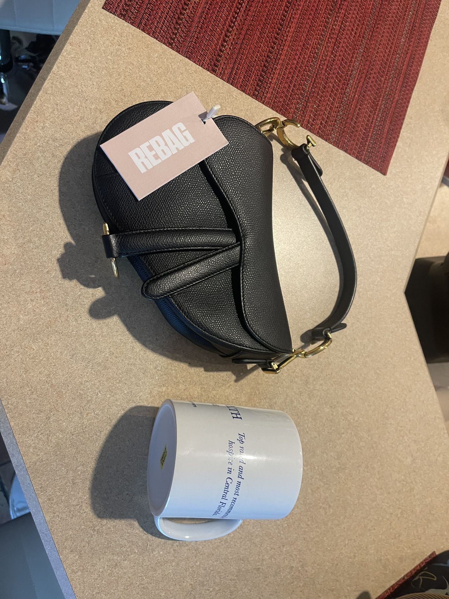 Used Dior Saddle Bag
