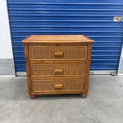 Rattan dresser 