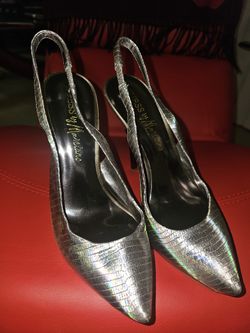 Rare Guess By Maricano S 7 1/2 Slingback Heels!!
