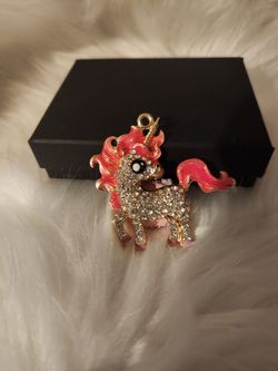 Unicorn small fancy bead or charm