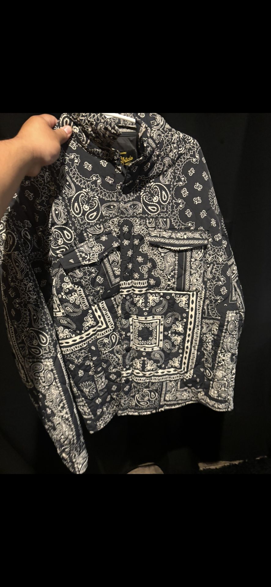 Black Bandana Jacket