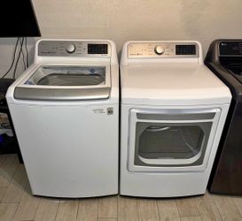 LG Top Load Washer and Dryer Set