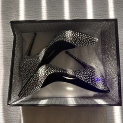 🔥 PHILIPP PLEIN CRYSTAL HEELS – PRICED TO SELL 🔥