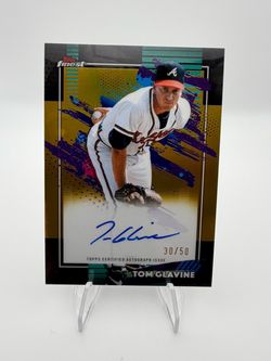 Tom Glavine Topps Finest Certified Autograph Card 30/50