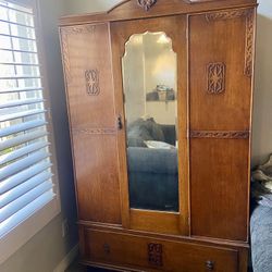 3-piece Antique Armoire