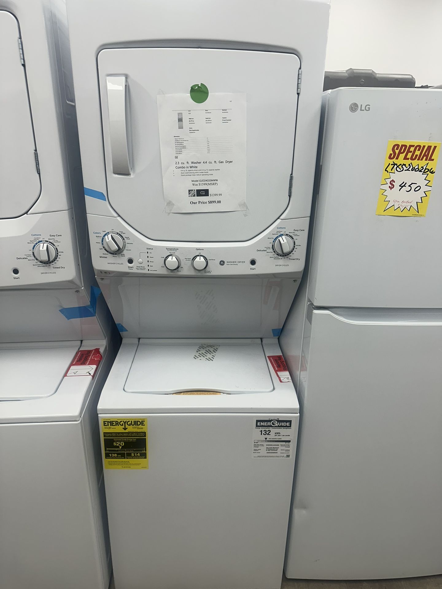 GE Gas WashTower $795