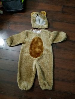 Bear costume size 1 to 2 years