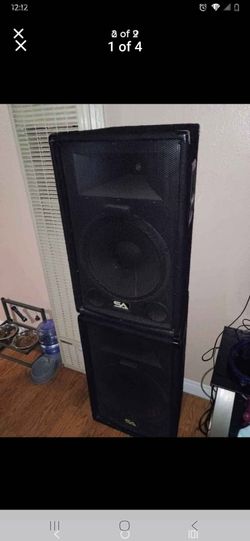 Pa speakers