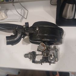 68" Vw Beetle Original Carb n Ajr Cleaner 