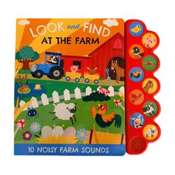 Look and Find At The Farm Sound Book