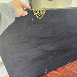 Traditional Chinese Black Lacquer Wood Panel Art