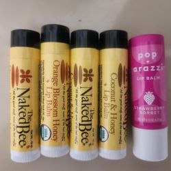 New 5 Chapsticks For $5