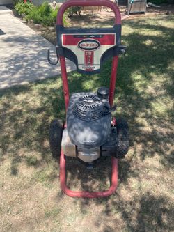 Simpson gas pressure washer