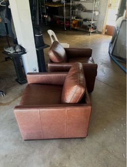 Mor Flax Swivel Chairs