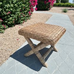 Woven Stool Or Ottoman 