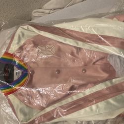 Woman’s Medium Size Coach Jacket (rainbow Edition) 