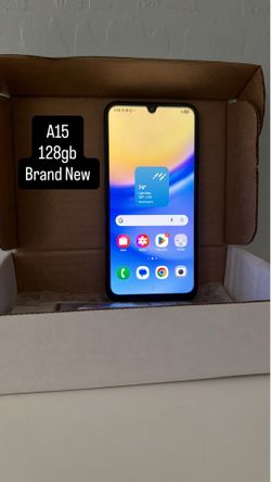 Samsung A15 128gb 5G. Brand New And Unlocked!