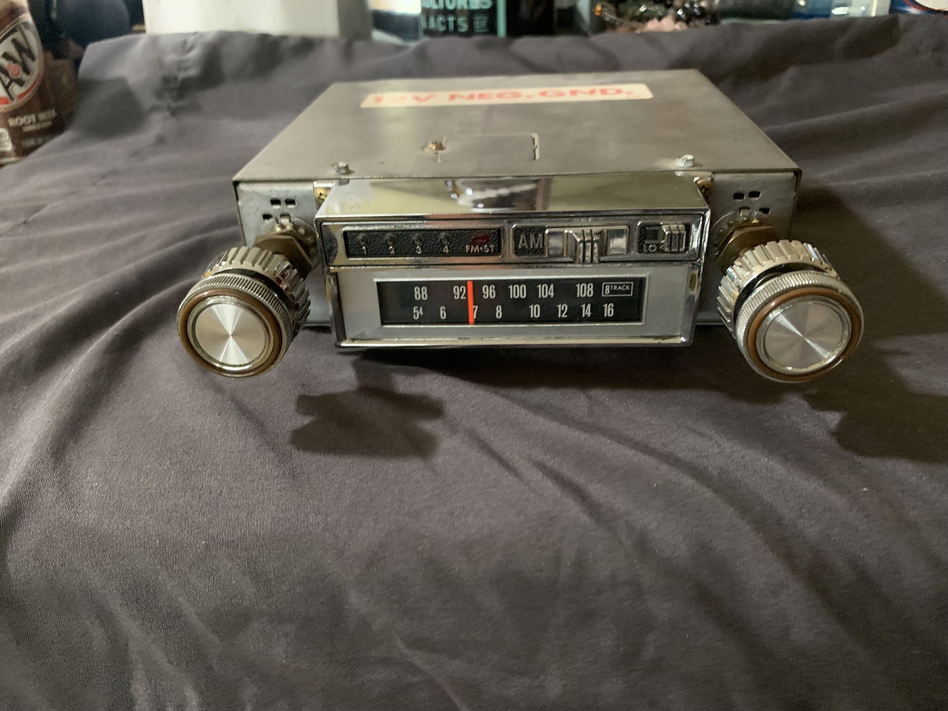 AUDIOVOX 8-Track Player