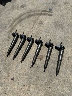 2009-2013 BMW E90 E70 X5 35D 335D M57 Diesel 3.0 Engine Fuel Injectors OEM