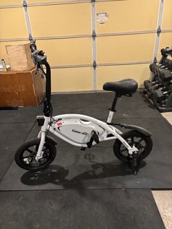 Gocio Electric Bike, 48V, 12" Tires, Folding Commuter, Includes Charger