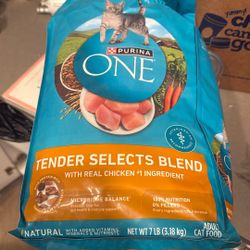 Purina One Tender Selects Blend 7lb Adult Cat Food 