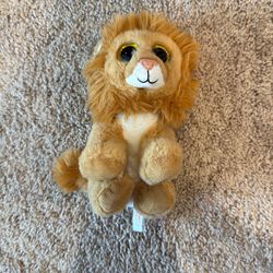Ty Beanie Boo “Louie” The Lion Plush You Featuring Large Glittery Good Eyes And A Fluffy Mane