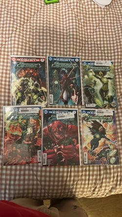 Green lantern DC rebirth 1-6 and 28-29