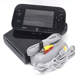 Wii U Console And Interactive Controller