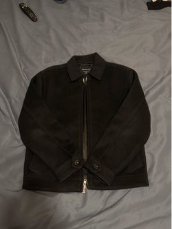 Abercrombie Cropped Black Jacket Size S