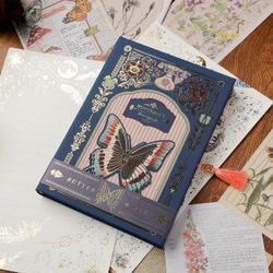 Vintage Retro notebook Butterfly