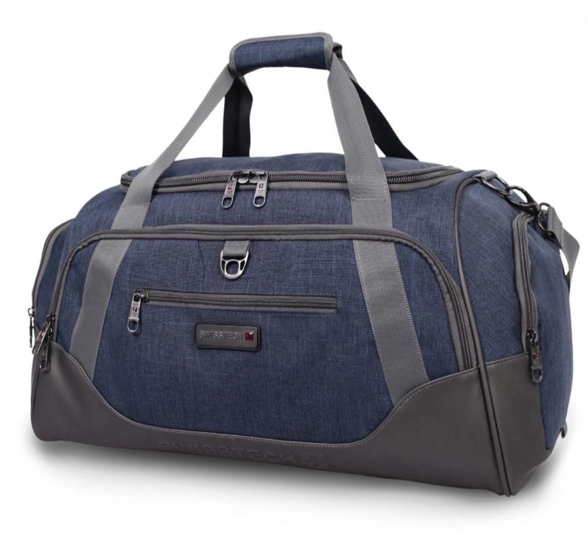 SwissTech Excursion Blue 24" Travel Duffel Bag
